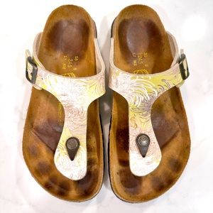 Birkenstock Gizeh Papillio Original Birkenstock Sandals RARE pattern